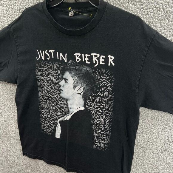 2016 Justin Bieber Purpose World Tour Concert Pop Shirt Tee Medium - Picture 2 of 11